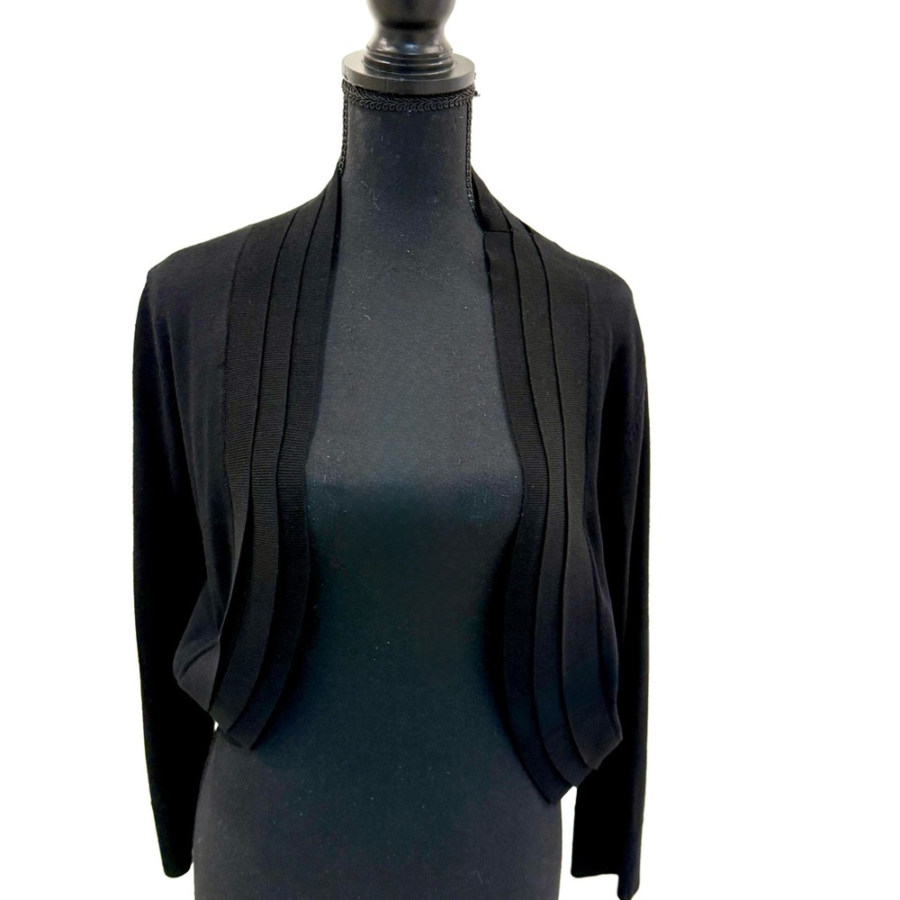 Black Shrug Sweater - Picture 6 of 14